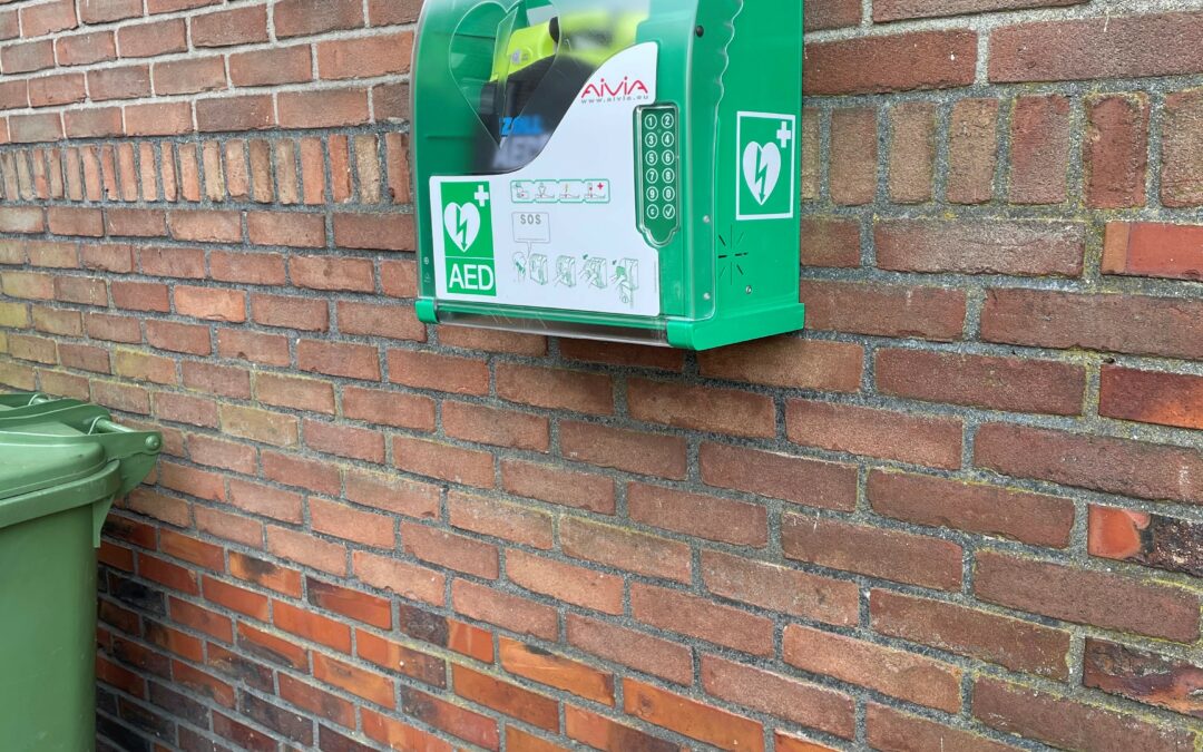 Nieuwe AED Hartveilig Eext